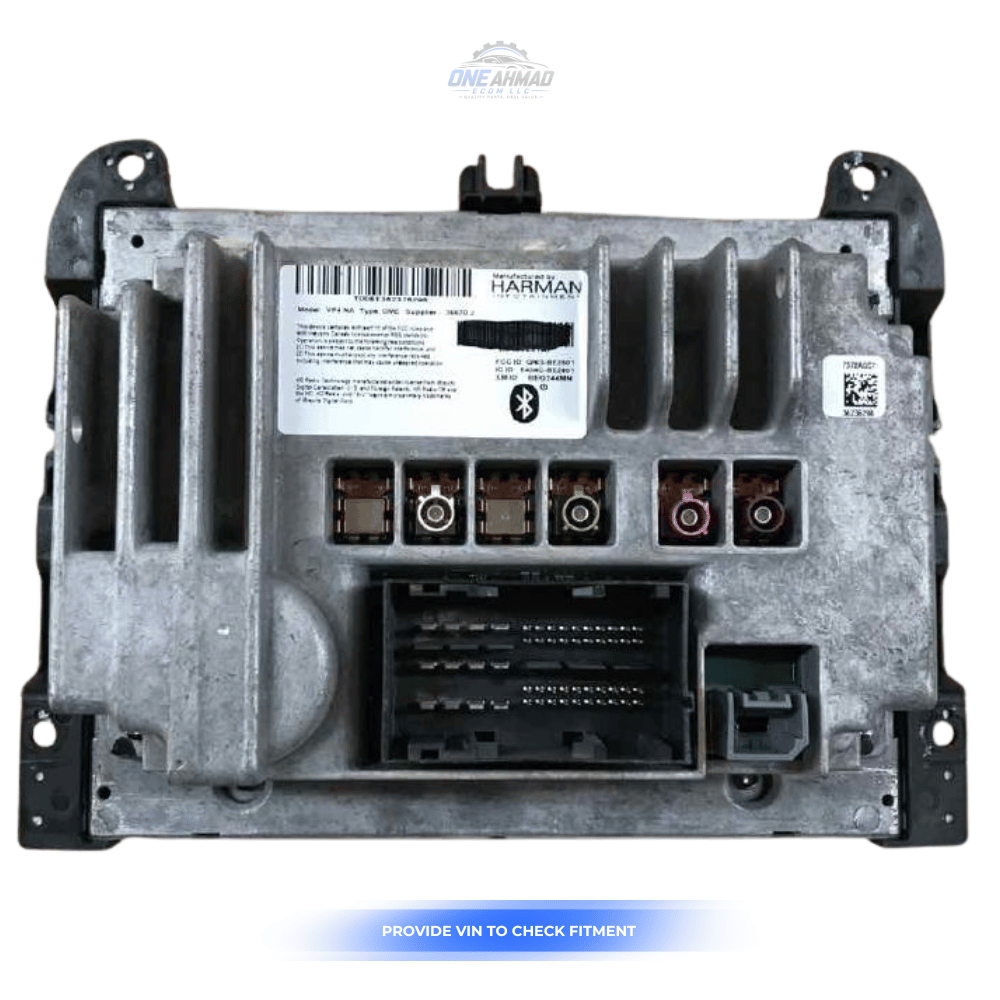 2014 Dodge Durango AM FM Radio Receiver Navigation With Display Screen OEM — view 2