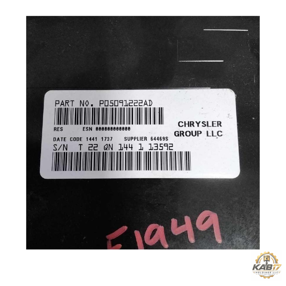 2011–2012 Dodge Caliber AM FM CD MP3 Radio Receiver RES OEM — view 4