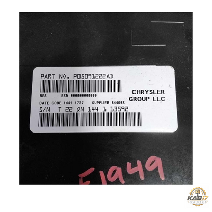 2011–2012 Dodge Caliber AM FM CD MP3 Radio Receiver RES OEM — view 4
