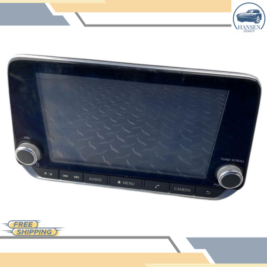 2019–2022 Nissan Altima AM FM Radio Receiver With Display Screen OEM — view 1