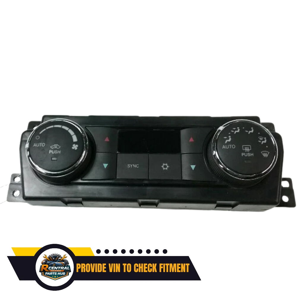 2011–2012 Dodge Ram Climate Temperature Controls Dual Zone OEM — view 1
