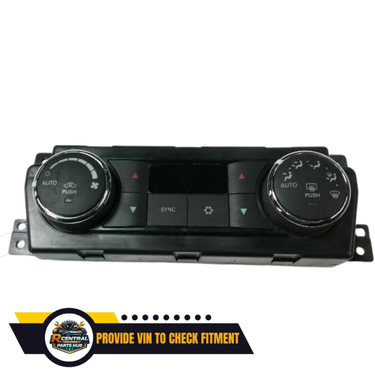 2011–2012 Dodge Ram Climate Temperature Controls Dual Zone OEM — view 1