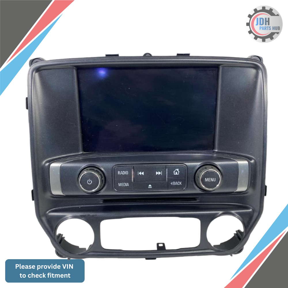 2014 Chevrolet Silverado 1500 2500 Audio Radio Control Panel with Screen OEM — view 1