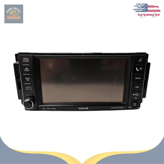 2008–2010 CHRYSLER JEEP DODGE AM-FM-DVD RADIO DISPLAY RECEIVER SATELLITE RER — view 1
