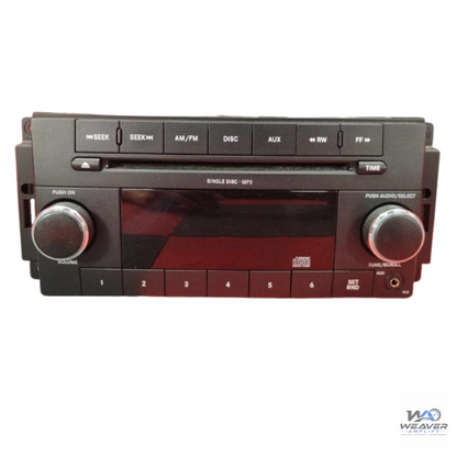 2011–2012 Dodge Caliber AM FM CD MP3 Radio Receiver RES OEM — view 1