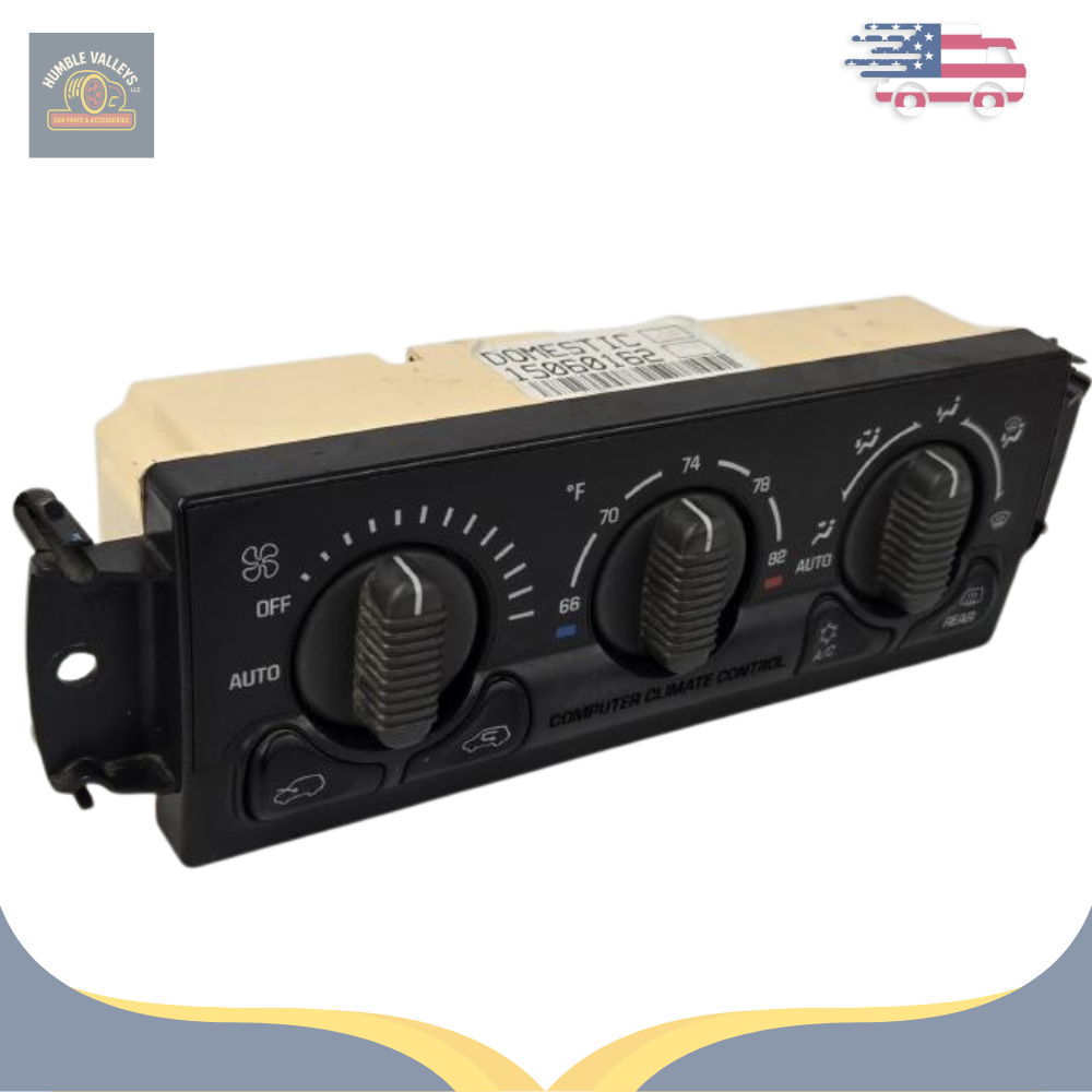 2000–2002 Chevrolet Suburban 1500 2500 AC Heater Temperature Control OEM — view 3