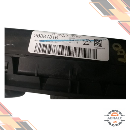 2010–2011 Chevrolet Silverado 1500 A/C AC Heater Temperature Control — view 2