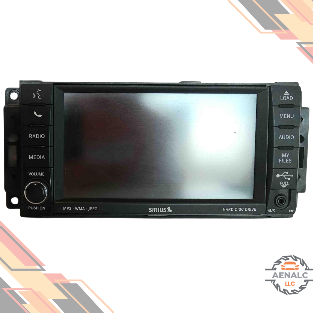 2011–2014 Chrysler 200 AM/FM/dvd Radio CD Player Receiver RBZ OEM — view 1