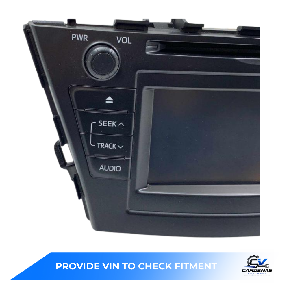 2012–2014 Toyota PRIUS Touch Screen Stereo AM FM XM HD Radio CD Player 57011 OEM — view 3