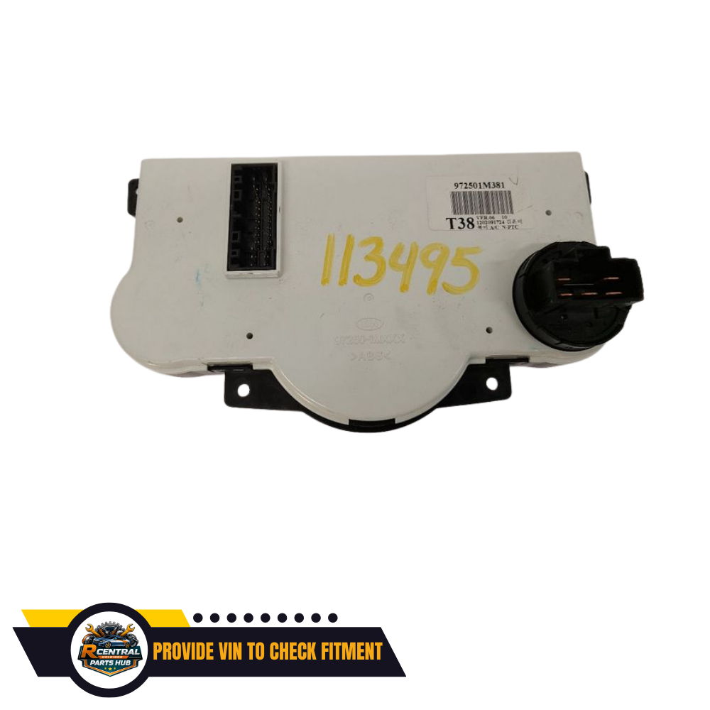 2010–2013 Kia Forte Manual A/C AC Heater Temperature Climate Control OEM — view 3