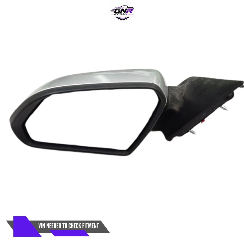 2015–2017 Hyundai Sonata Left Driver Side White Door Mirror Blind Spot OEM — view 2