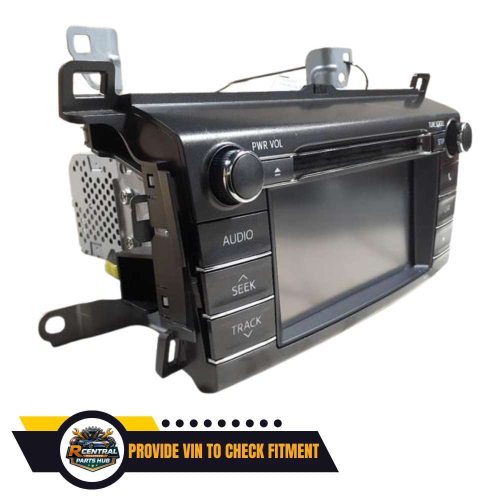 2013–2014 Toyota RAV4 Radio Display & Receiver Screen CD 100071 OEM — view 3
