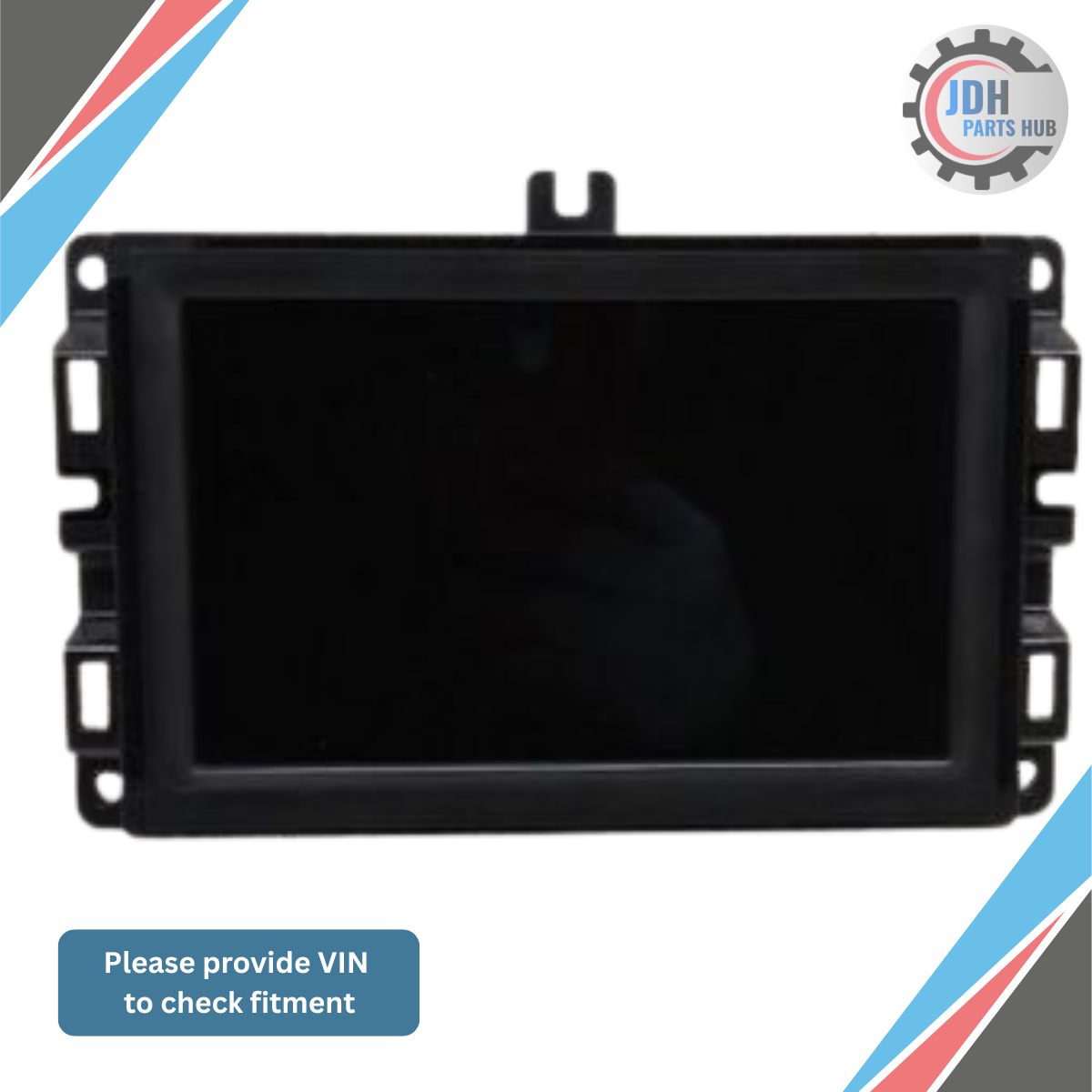 2019 JEEP CHEROKEE 7" Display Radio Receiver with SiriusXM OEM — view 2