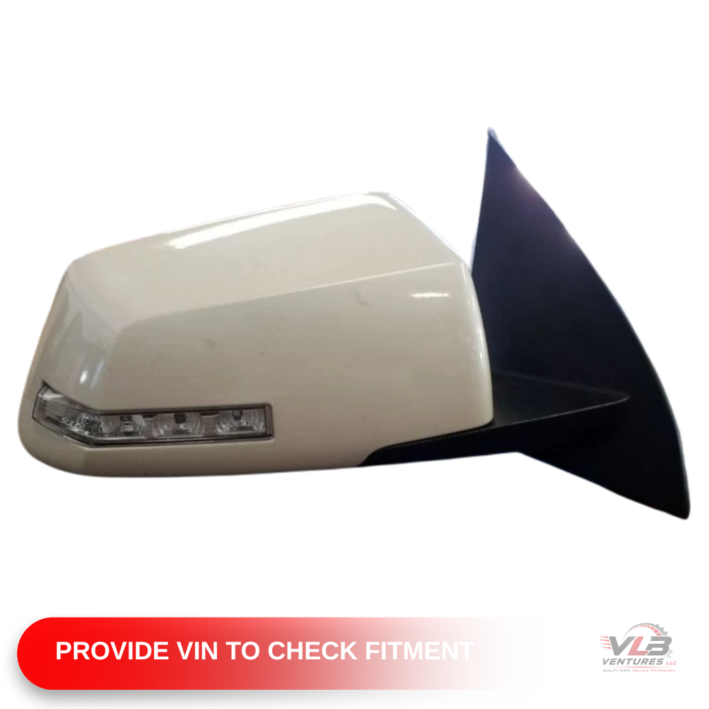2013–2017 Chevrolet Traverse Acadia Right Passenger Side View Door Mirror White — view 1