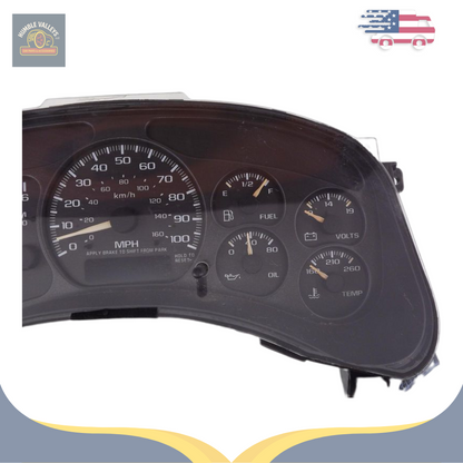 2000–2002 Chevrolet Tahoe Speedometer Speedo Cluster MPH OEM — view 3