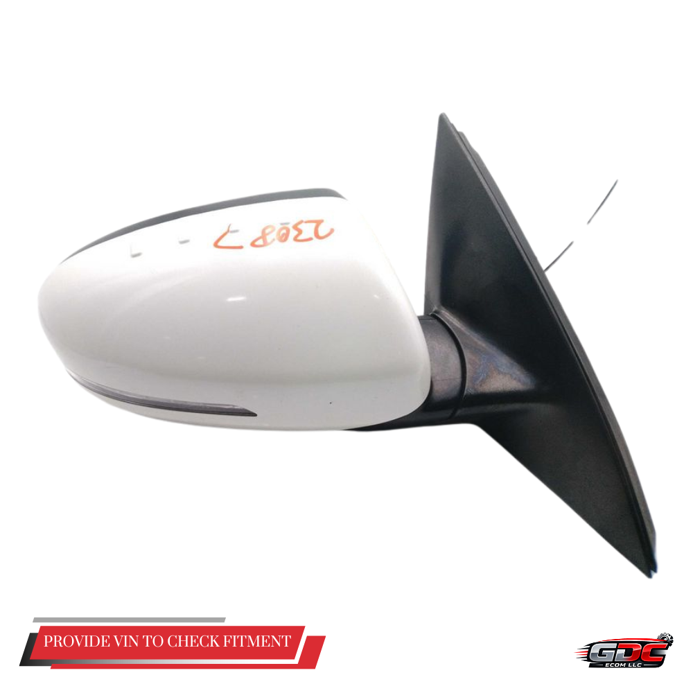 2014–2016 Kia Optima Right Passenger Side View Door Mirror White OEM — view 1