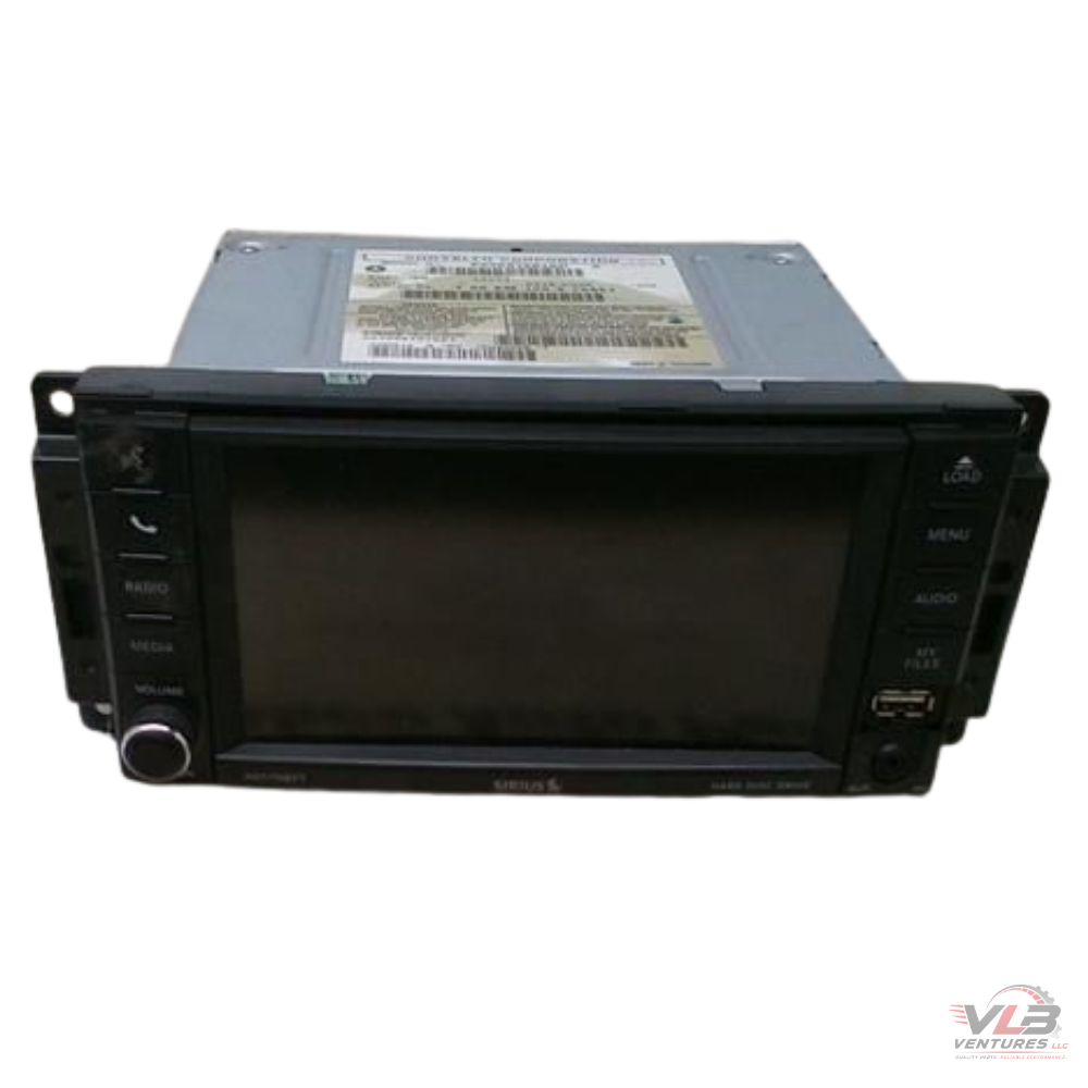 2012–2019 Dodge Caravan Radio Display Receiver Multimedia SAT AM FM CD RBZ OEM — view 1