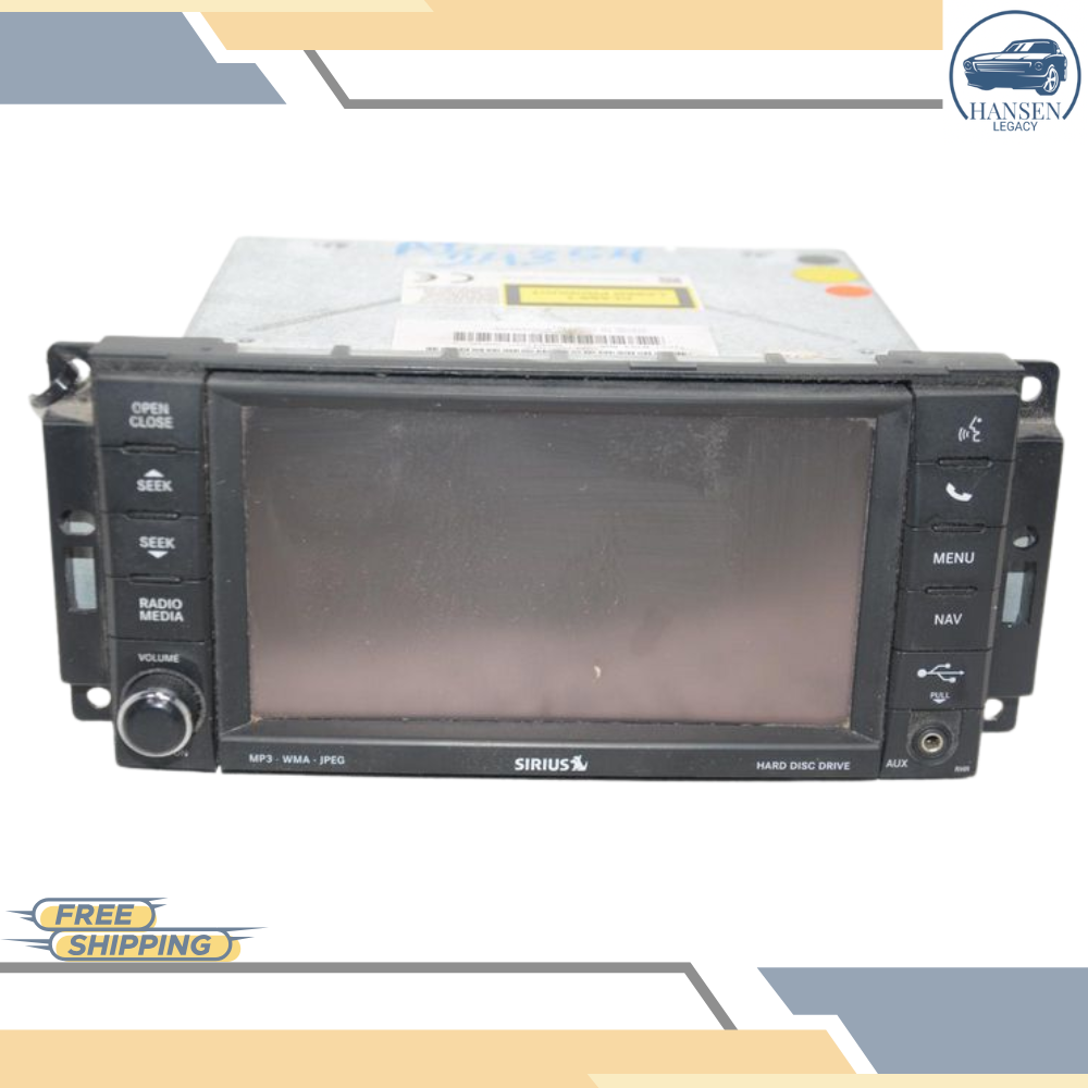 2013 Chrysler 200 AM-FM-CD-DVD-H<wbr/>DD Navigation UConnect Radio RHR OEM — view 2