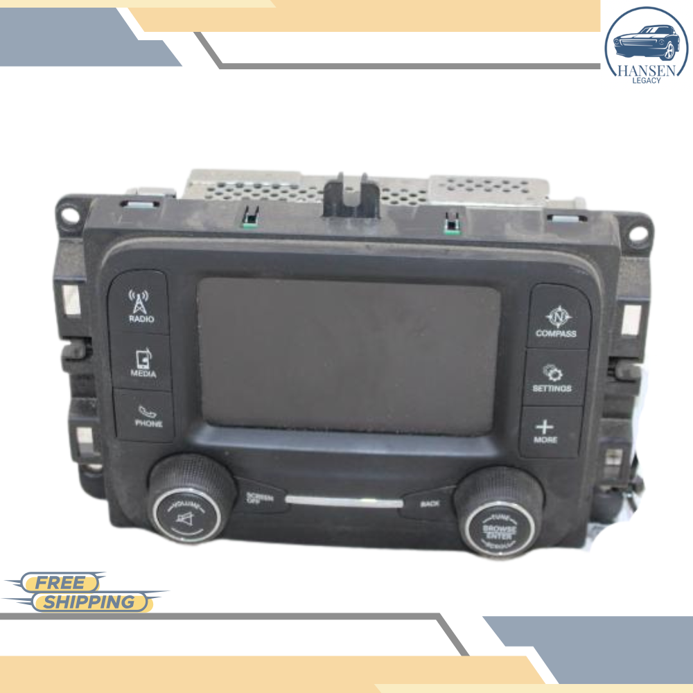 2016 Dodge Ram 1500 2500 3500 Radio Receiver 5" Screen Satellite Option RA2 16 — view 2