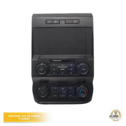 2019–2020 Ford F150 Radio Control Panel AC Heater Controls OEM KL3T-18E243-CD<wbr/>E — view 1