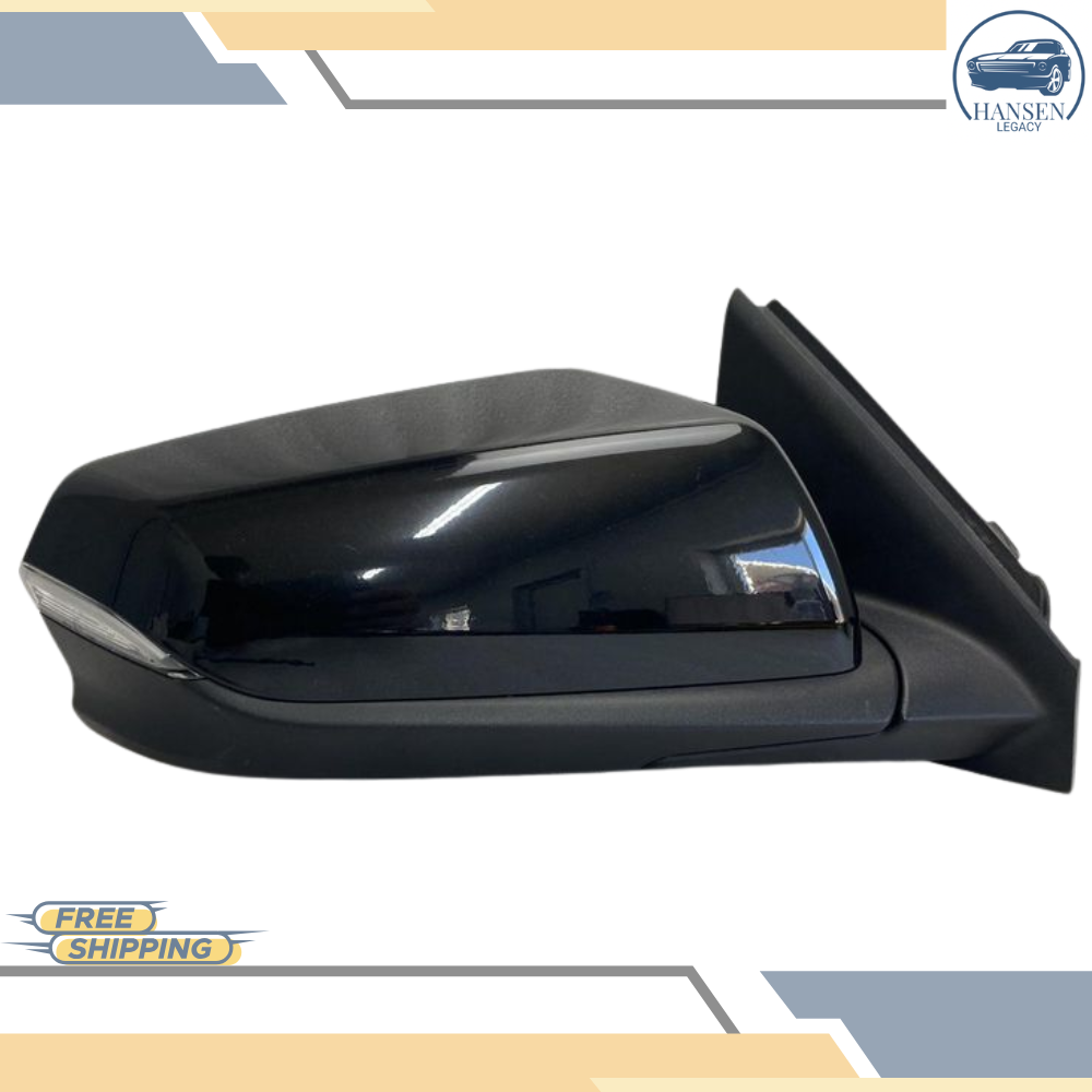 2018–2020 Chevrolet Equinox Right Passenger Side View Door Mirror Black OEM — view 1