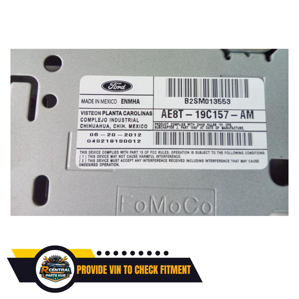 2011–2013 Ford FIESTA Radio Receiver AM FM CD Player Satellite OEM 11 12 13 — view 3