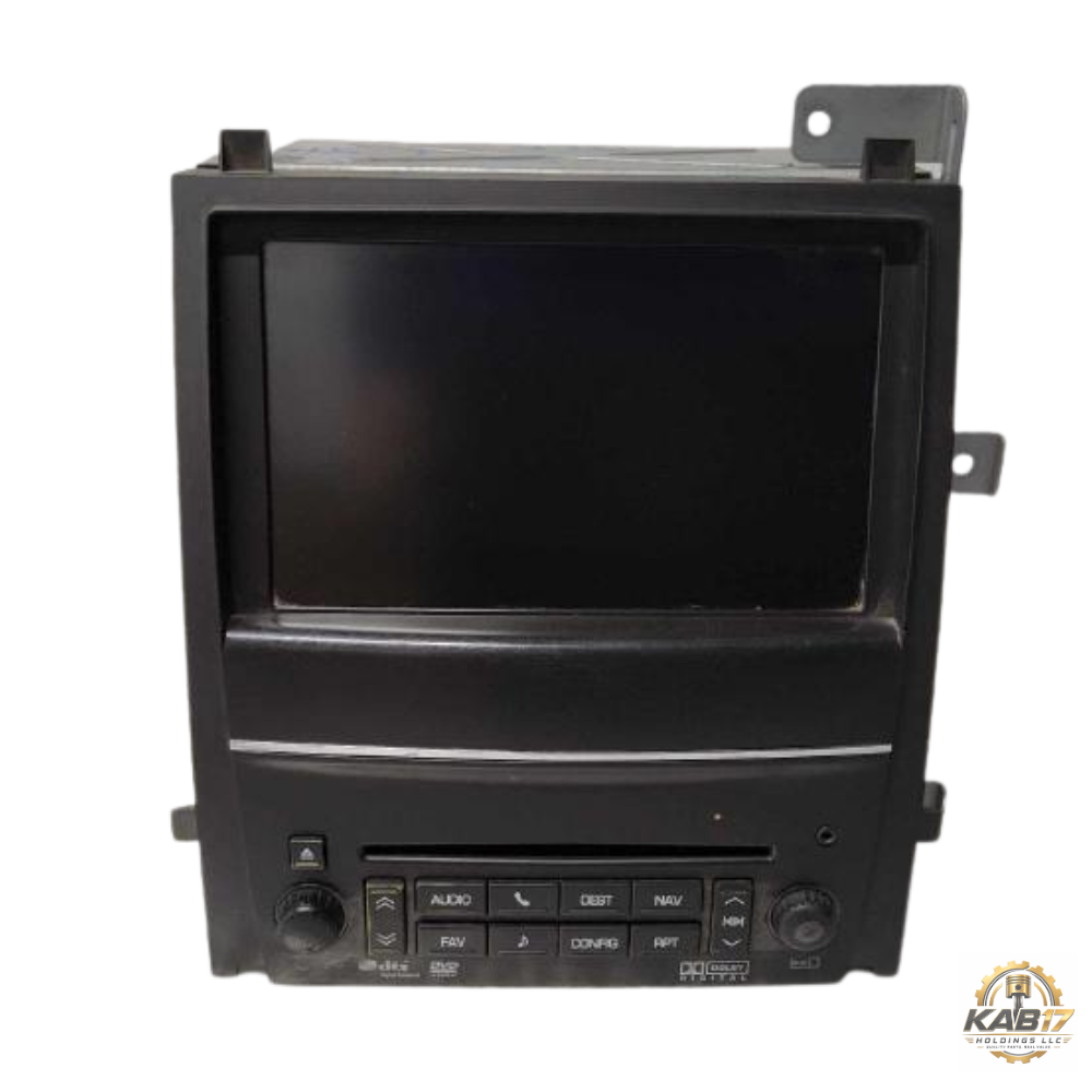 2011 Cadillac Escalade AM-FM-stereo-D<wbr/>VD-navigation Radio Receiver Display GMQ — view 1