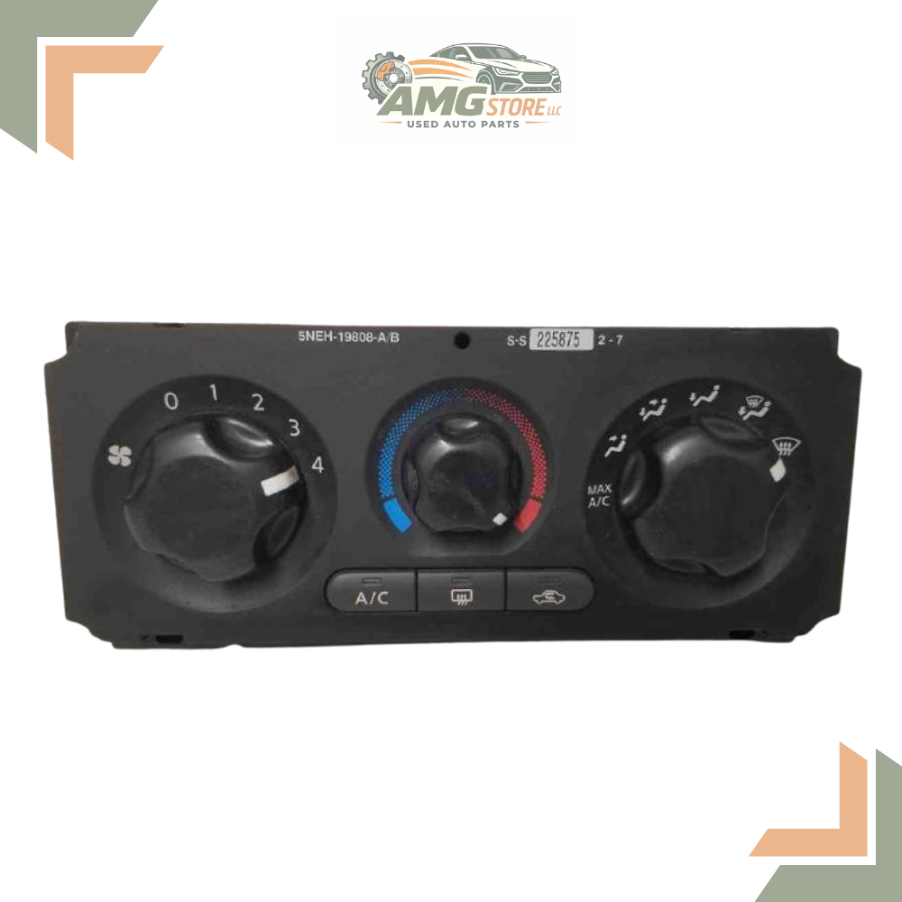 2005–2012 Nissan Pathfinder Frontier A/C AC Heater Temperature Control Unit — view 1
