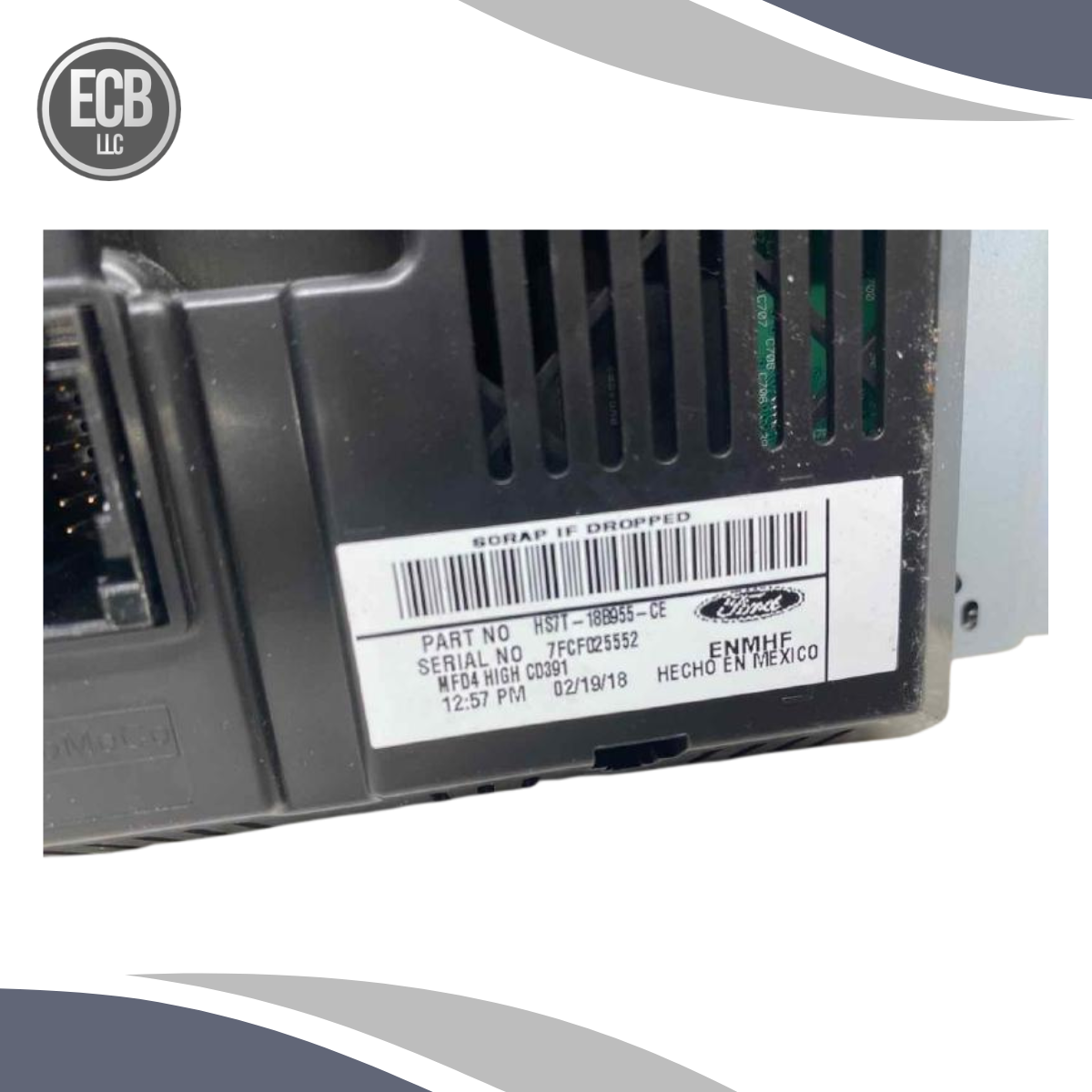 2017–2020 Ford Fusion 4.2" Front Display Screen OEM — view 3