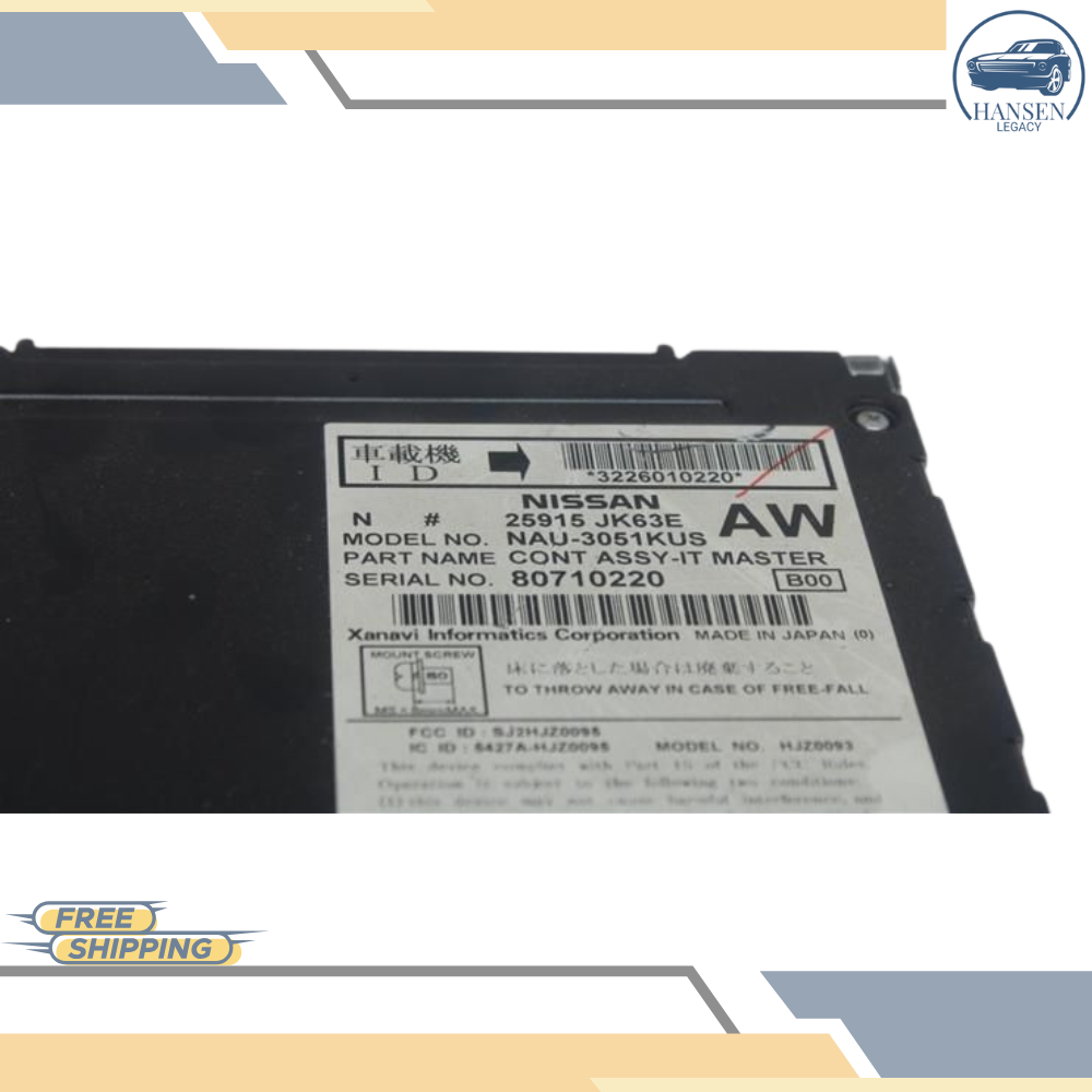 2008–2009 Infiniti G37 Navigation Radio Receiver OEM 08 09 TESTED — view 5