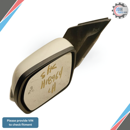 2019–2024 Ford Edge Left Driver Side View Door Mirror White — view 2