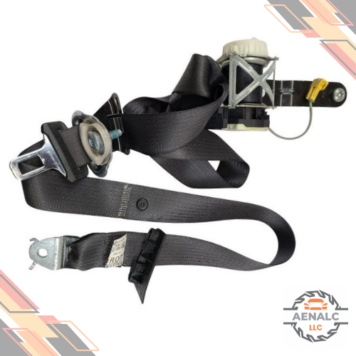 2007–2008 Chevrolet Silverado 1500 Front Right Passenger Seat Belt Retractor Black — view 1