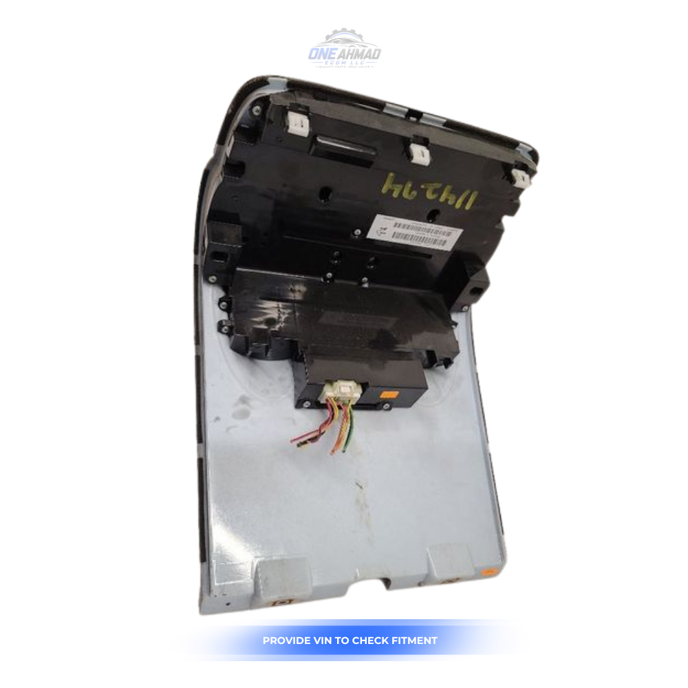 2010–2012 Chevrolet Camaro Radio Control Panel KA1 OEM — view 2