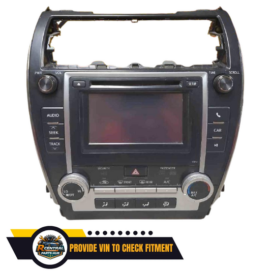 2012 TOYOTA CAMRY RADIO DISPLAY & RECEIVER 57012 OEM 12 — view 1