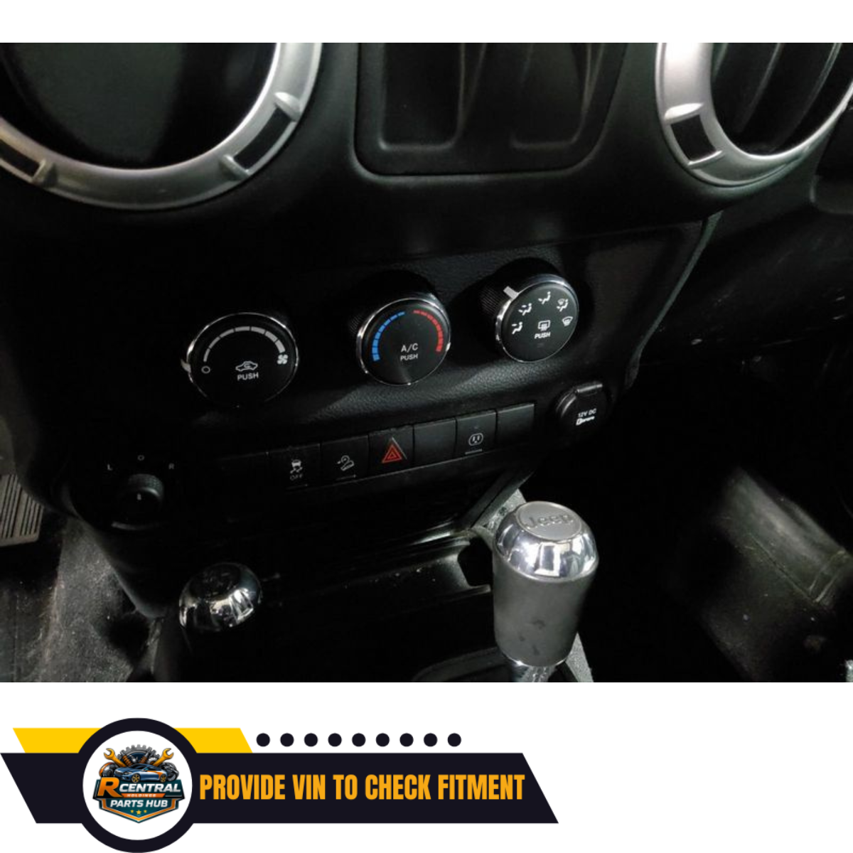 2011–2013 Jeep Wrangler AC Heater Climate Control Temp Heated Back Glass OEM — view 3