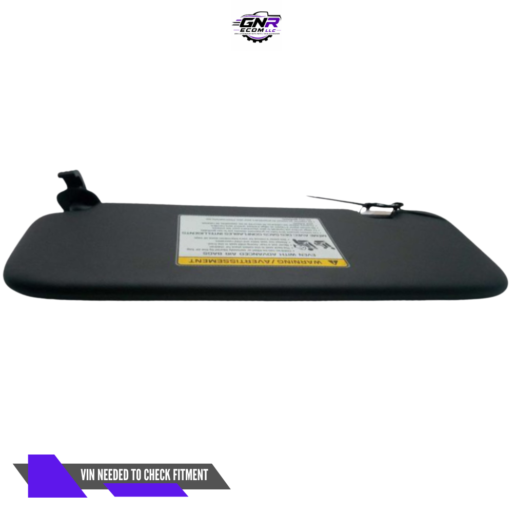 2019–2021 Kia Forte RH Passenger Sunvisor Sun Visor with Mirror OEM — view 3