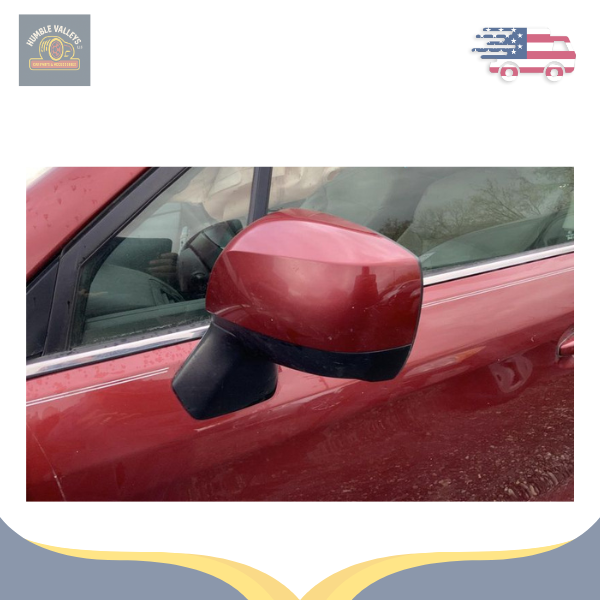 2014–2016 Subaru Forester Left Driver Side View Door Mirror Assembly LH Red — view 1