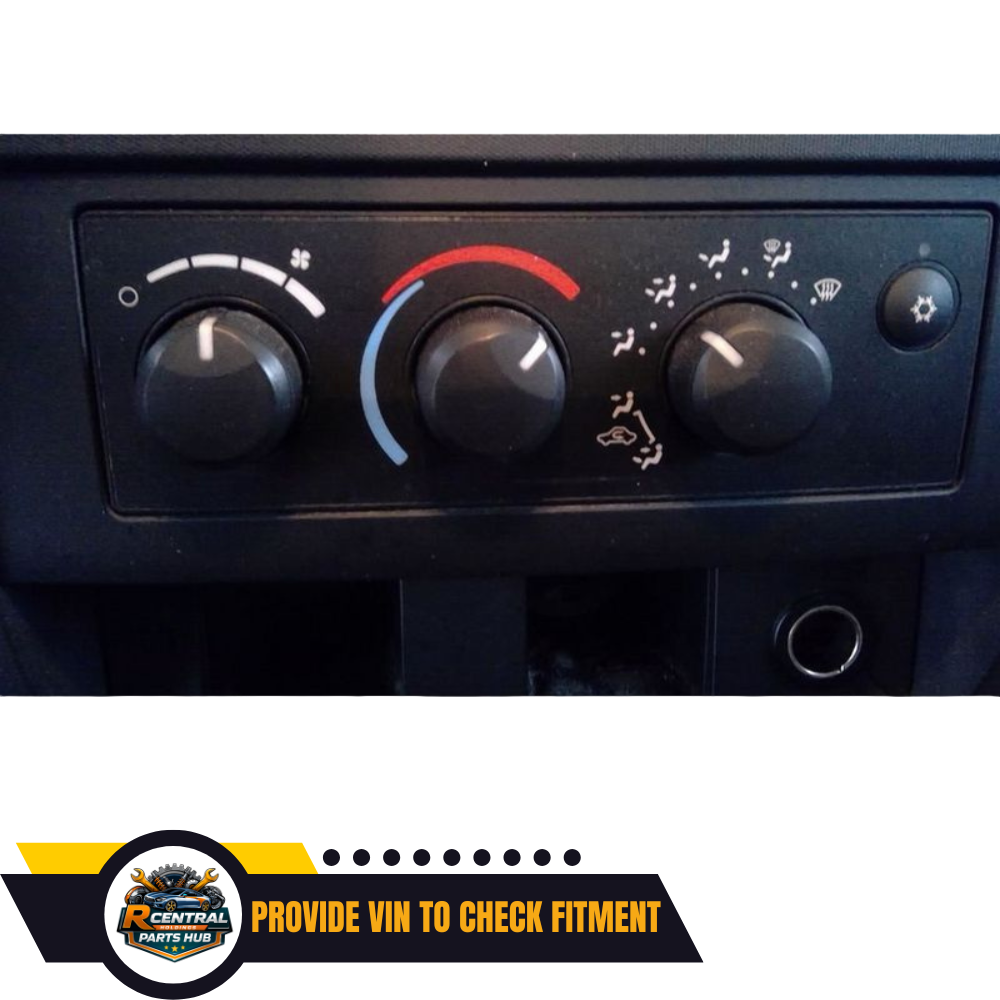 2008–2011 Dodge Dakota A/C AC Temperature Control — view 1