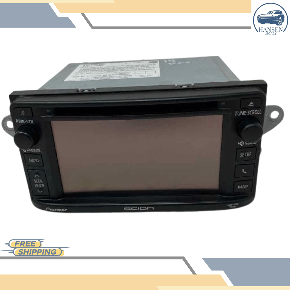 2013–2016 Scion FR-S AM FM CD Navigation Audio Radio Player Display Screen OEM — view 1