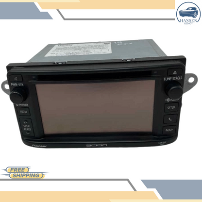 2013–2016 Scion FR-S AM FM CD Navigation Audio Radio Player Display Screen OEM — view 1