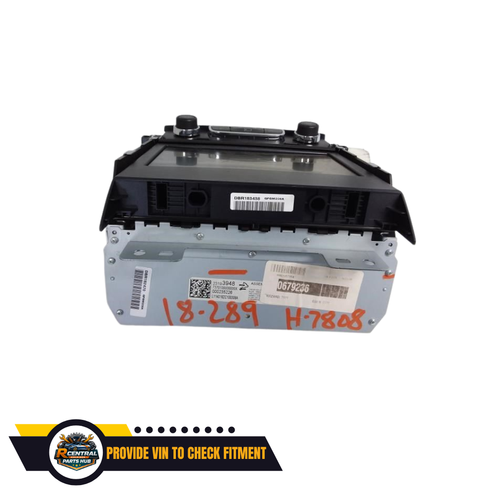 2014–2017 Chevrolet Impala Radio AM/FM MyLink 8" Display Screen Media Control Panel — view 4
