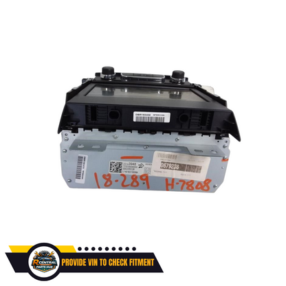 2014–2017 Chevrolet Impala Radio AM/FM MyLink 8" Display Screen Media Control Panel — view 4