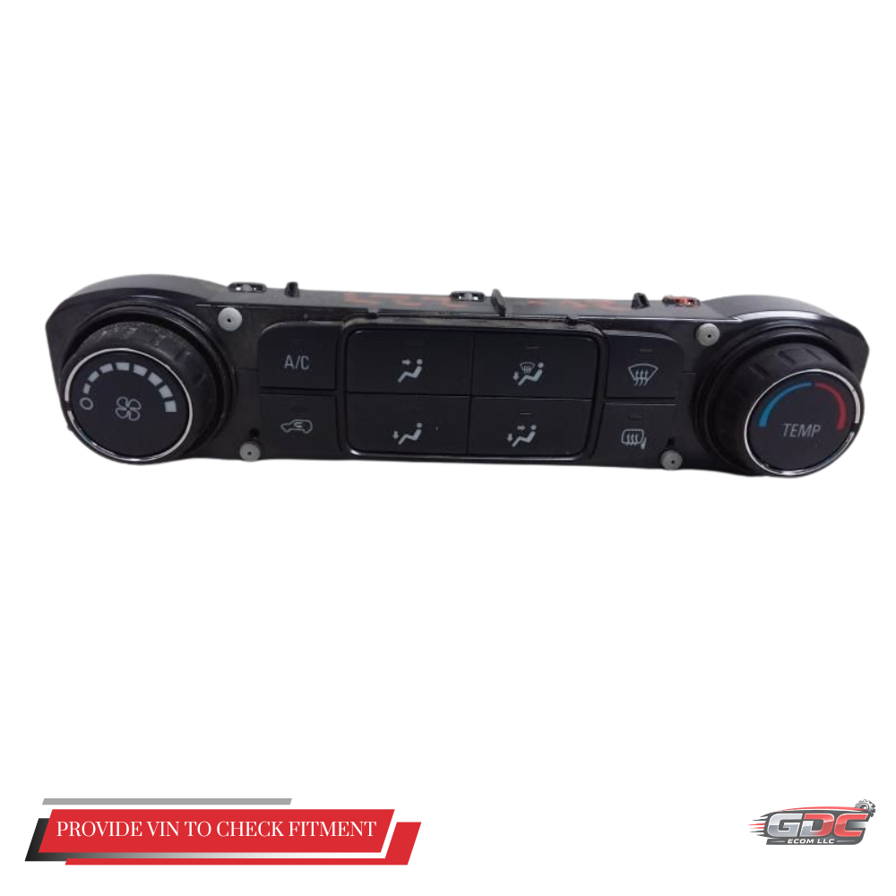 2015–2019 Chevrolet Silverado 2500 Climate AC Heater Temperature Control OEM — view 1