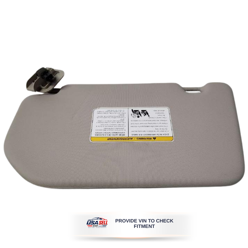 2021–2025 Nissan Rogue Passenger RH Sun Visor OEM — view 1