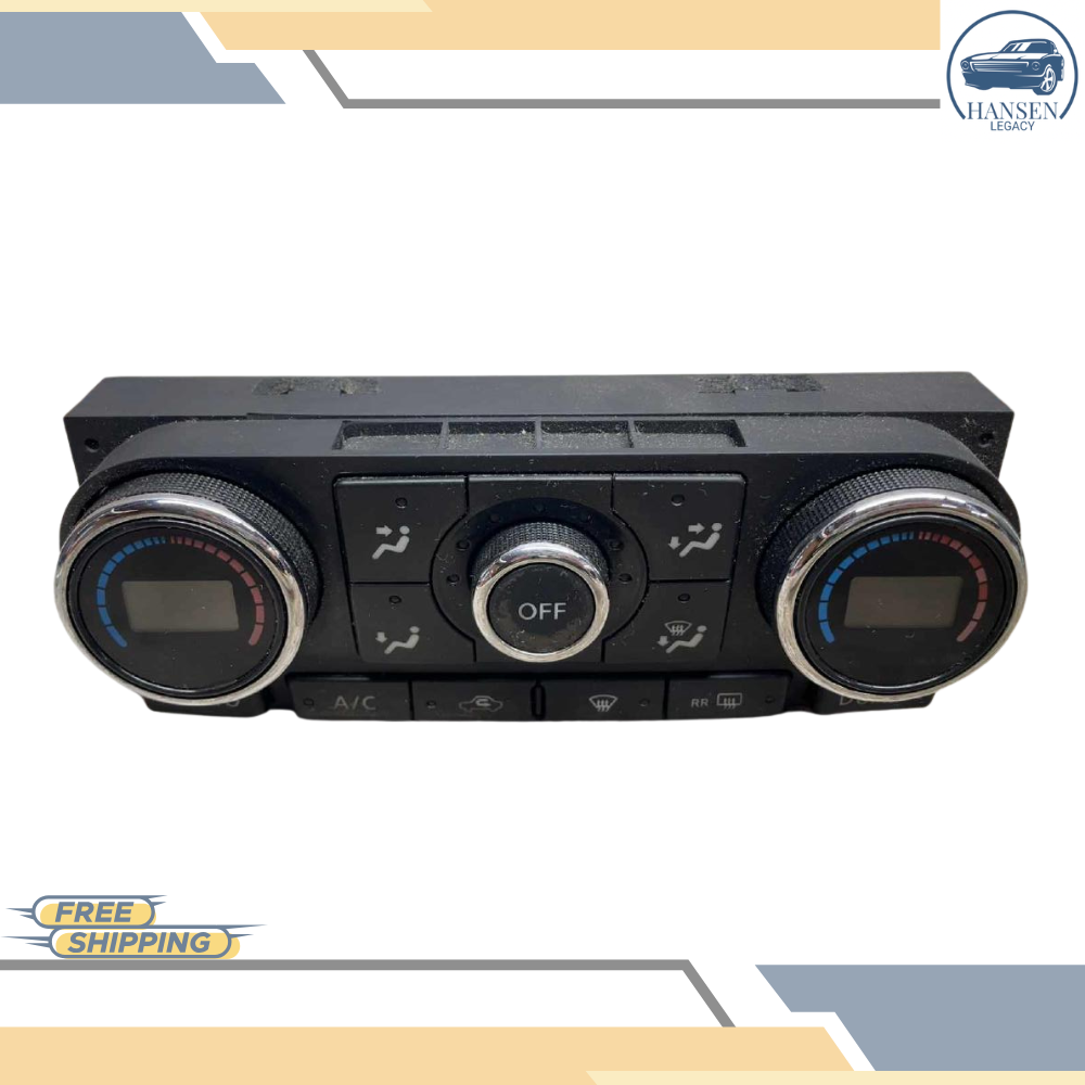 2007–2012 Nissan Altima A/C AC Heater Temperature Controls Unit 08 09 10 11 — view 4