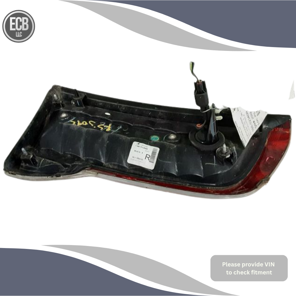 2011–2015 Lincoln MKX Tail Gate Tail Light Passenger Right Side OEM — view 2