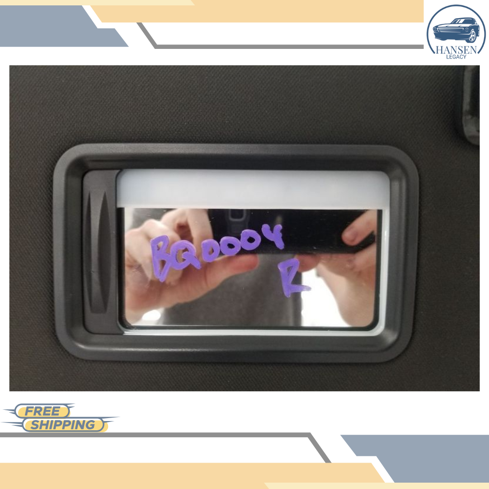 2017–2022 Land Rover Discovery RH Passenger Sunvisor with Mirror & Light OEM — view 3