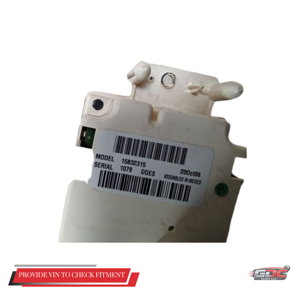 2005–2007 Chevrolet Silverado 1500 Climate AC Heater Temperature Control OEM — view 3