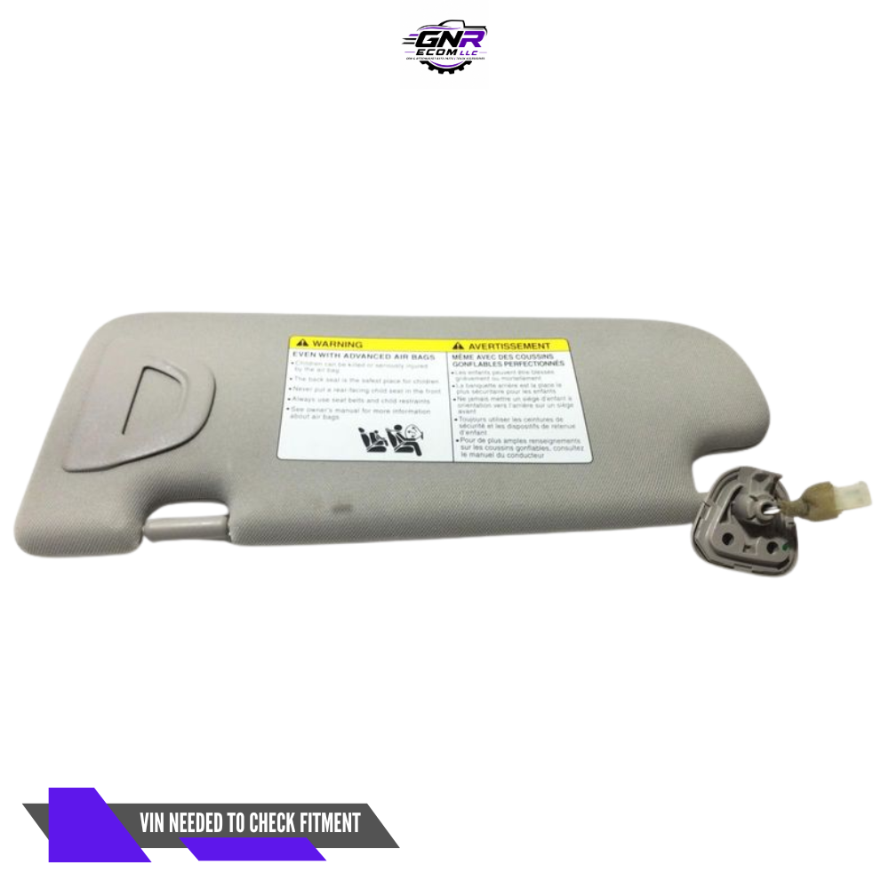 2014–2023 Infiniti Q50 RH Passenger Sunvisor Sun Visor with Mirror & Light OEM — view 3