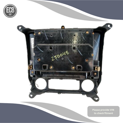 2014–2015 Chevrolet Silverado 1500 2500 3500 Radio Control Panel OEM — view 2